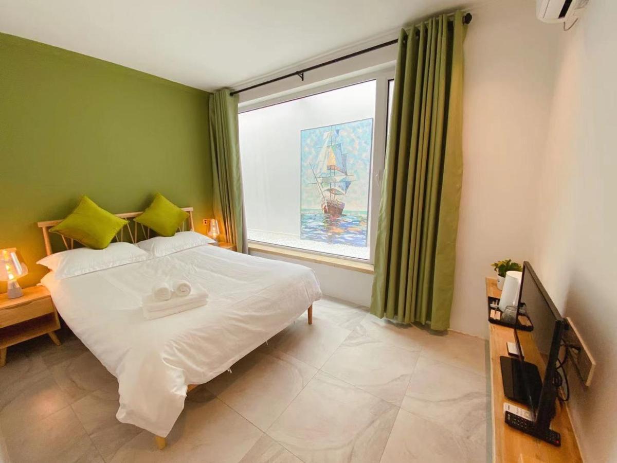 Lantian Garden Hostel Qingdao Exterior foto